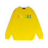 Amiri Long Sleeve Shirt Fashion Brand Long Sleeve Long-Sleeved T-shirt Blouse
