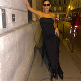 Women Jumpsuit Sexy Sheath Backless Slim Fit Dress