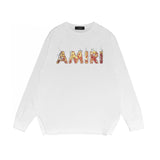 Amiri Long Sleeve Shirt Fashion Brand Long Sleeve Long-Sleeved T-shirt Blouse