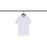 CHH Chrome Heart T Shirts Sanskrit Large Logo Cross Print Short Sleeve T-Shirt