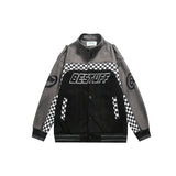 Unisex Jacket Vintage Loose Lapel Motorcycle Jacket