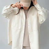 Women Trench Coat Winter Woolen Coat Women's Woolen Coat Loose