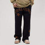 Men Jeans Retro Straight-Leg Pants