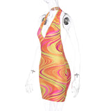 Women Dresses Summer Sexy Backless Sheath Dress