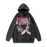 Men Hoodie Oversize Hoodie Hiphop Retro Hooded Sweatshirt for Men and Women