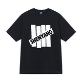 UNDEFEATED T Shirts Crew Neck Men's and Women's Loose