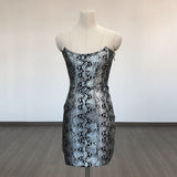 Women Evening Dress Sheath Bandage One-Piece Dress