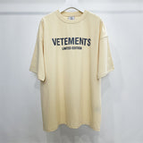 Vetements T Shirts VTM Werther Cute Summer Loose Short Sleeve T-shirt
