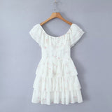 Women Tops Summer Cake Dress Sexy Skirt