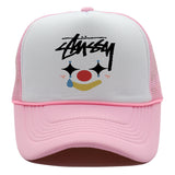 Stussy Hat Personality Fashion Printed Baseball Cap Outdoor Leisure Shade Sun Protection