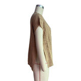 Women Knitted Sweater Autumn Solid Color Twist Knitted Vest