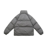 Unisex Winter Cotton Coat Stand-up Collar down Jacket