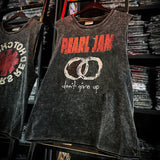 Pearl Jam T Shirts Doors Ramones Rock Washed Vintage Tank Top Cotton Sleeveless T-Shirt(Part2)