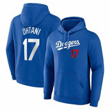 MLB Hoodie Spring Hoodie MLB Dodge Otani Sohei Sweater Men's Outdoor Sports