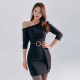 Women Maxi Dress Spring/Summer Sexy Slim Hip Dress