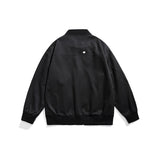 Unisex Jacket Vintage Baseball Uniform Jacket Top Loose Spring and Autumn Coat