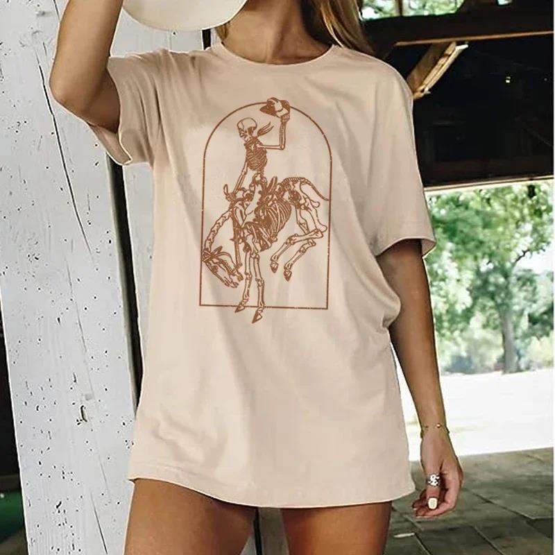 Printed T Shirt Letter Funny Quetes Printing Tee Tops Summer