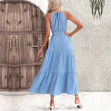 Women Dress Holiday Leisure Sling Dress
