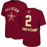 NBA T-Shirts NBA All-Star Basketball Short Sleeve Outdoor Leisure Sports T-Shirt