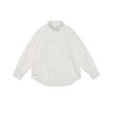 Unisex Jacket Autumn Text Printed Shirt