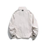 Unisex Jacket Shell Jacket Baggy Coat Men's and Women's Couple's Stand Collar Jacket