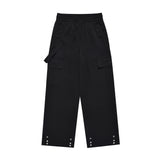 Men Sweatpants Workwear Casual Pants Men's Loose Drooping Elasticated Pants Pocket Straight Sports Trousers