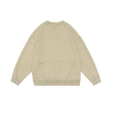 Unisex Hoodie Autumn Metal Label Letter Sweater