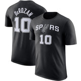 NBA T-Shirts Outdoor Sports T-Shirt Men's NBA Spurs Basketball Jacket Short Sleeve