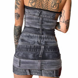 Women Dresses Spring Slim-Fitting Backless Sheath Dress