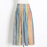 Women Dresses Spring Slim-Fitting Skirt (Qymy0409)