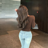 Women Tops Long Sleeve Top Fall/Winter Slim