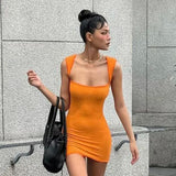 Women Dresses Summer Hip Skirt Mesh Camisole Dress