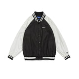 Unisex Jacket Vintage Baseball Jacket Men Loose Spring and Autumn Coat