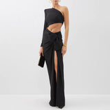 Women Dresses Sexy Evening Dress Spring Dress (Qymy0409)