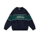Unisex Hoodie Autumn Letters Embroidered Sweater