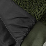 Unisex Winter Cotton Coat Lambswool Stand-up Collar Cotton-Padded Clothes Vintage Loose Embroidered Cotton-Padded Jacket