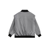 Unisex Jacket Vintage Jacket Women's Loose Houndstooth Jacket