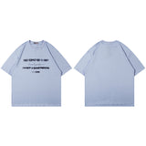 Men T Shirt Graffiti Half Sleeve T-shirt Men and Women Hip Hop Casual Couple Short Sleeve T-shirt
