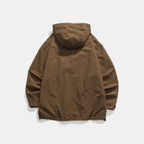 Unisex Jacket Autumn Windproof Hood Coat