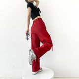 Women Sweatpants Retro XI Overalls Casual Trousers
