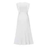 Women Date Dress Chiffon Dress Slim Fit Dress