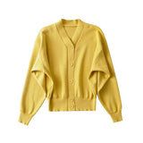 Women Sweater Knitwear Autumn and Winter Loose Knitted Cardigan Coat