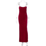 Women Dresses Hollow Sexy Sling Dress