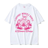 I Support Women's Rights and Wrongs Frog Funny Meme T Shirts