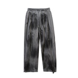 Women Sweatpants Loose Straight Sweatpants Vintage Sports Trousers Men