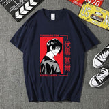 2024New Anime Fushiguro Toji Pattern Printed T-shirt Women