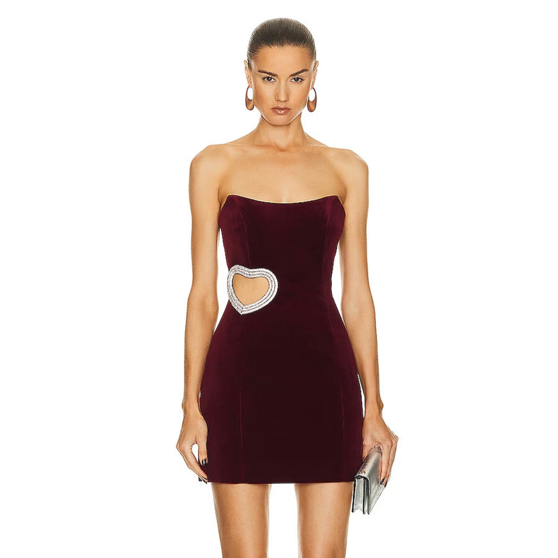Women Dresses Sexy Cutout Dress Short Skirt Dress Skirt (Zns0409)