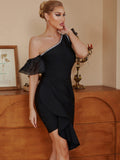 Women Evening Dress Sexy Sheath Bandage Dress