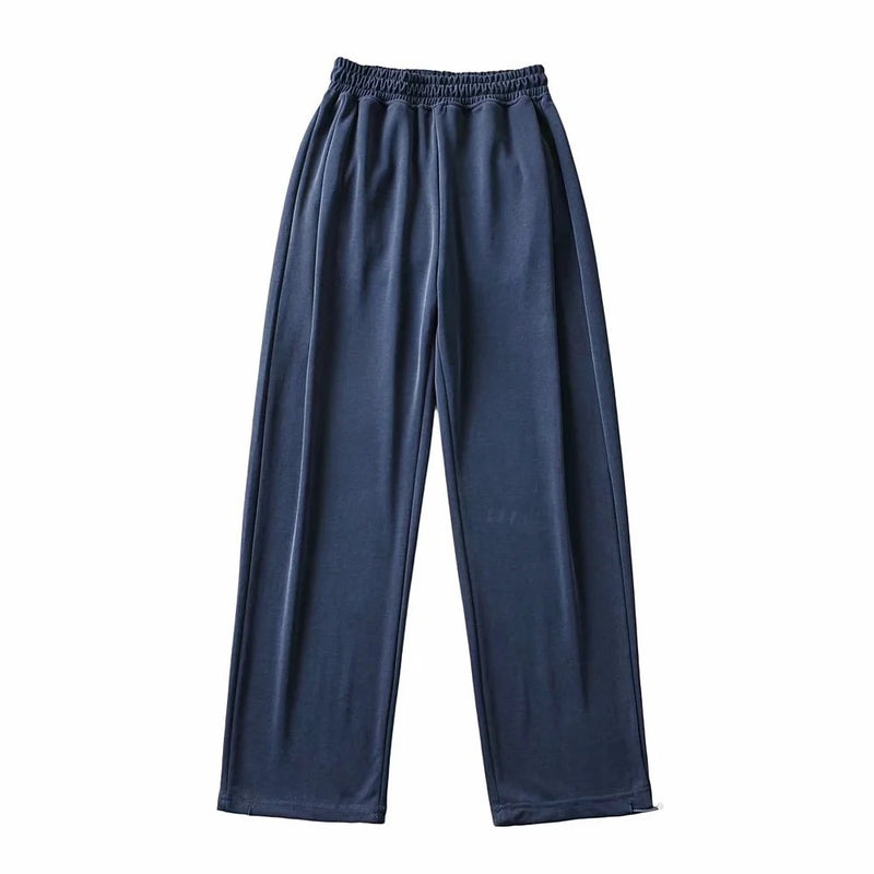 Women Sweatpants Wide Leg Pants Straight Casual Pants