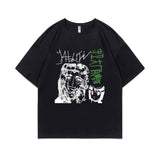 Limited Edition Yabujin T-shirt Summer Unisex O-collar Cotton